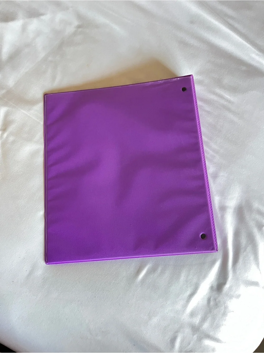 Avery Purple 1.5 Inch Slant Ring Durable View Binder Clear Cover PVC Free NEW
